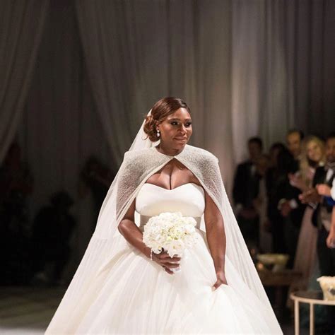 serena williams expensive wedding dress.